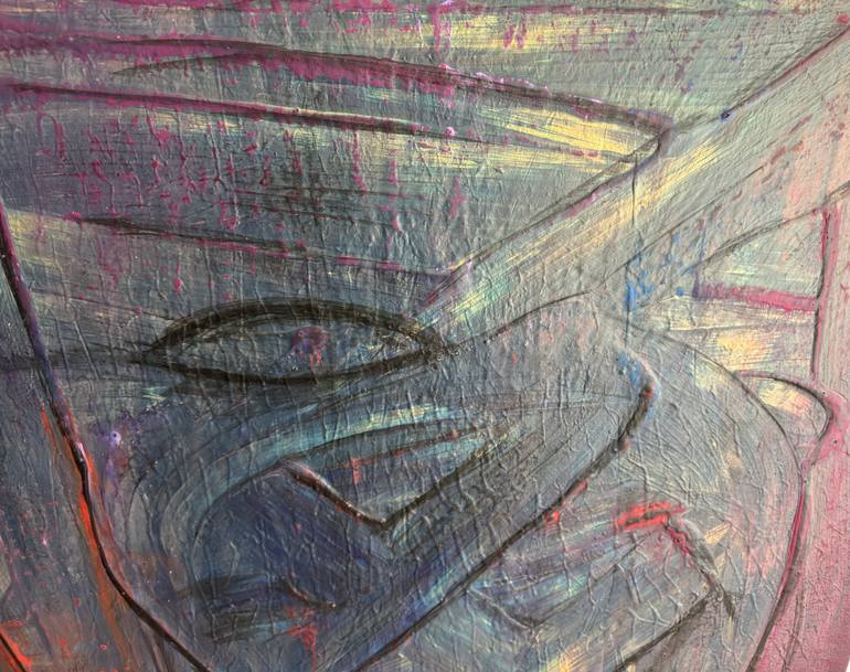 Original Abstract Painting by Ilir Osmani 