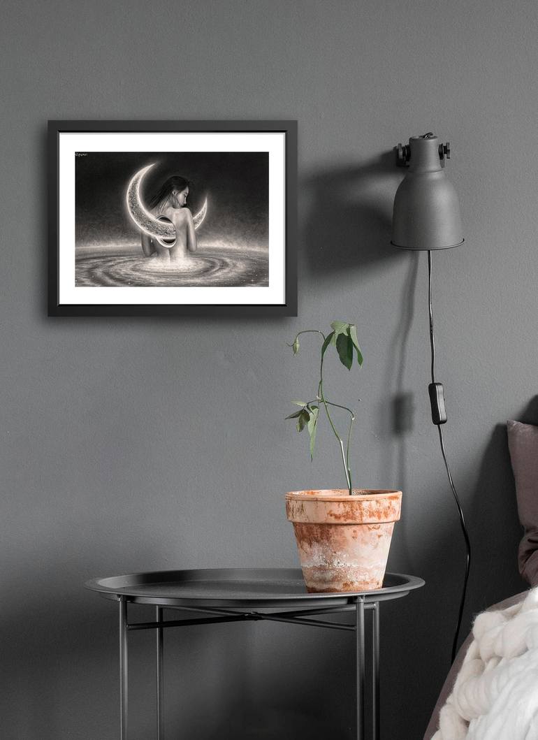 Original Contemporary Fantasy Drawing by Victor  Reyes