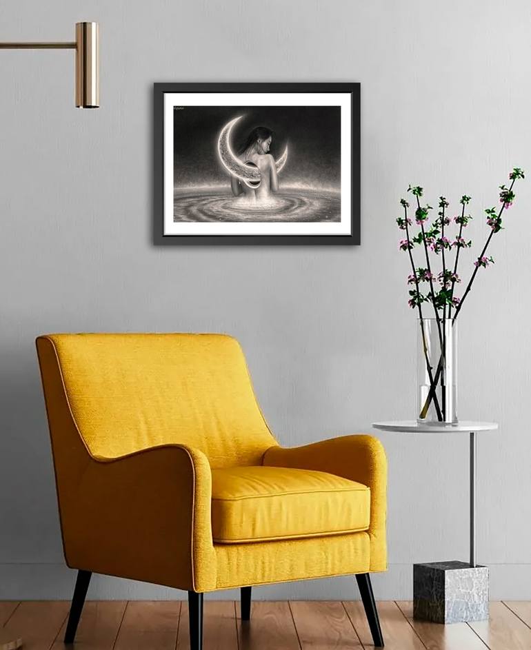 Original Contemporary Fantasy Drawing by Victor  Reyes