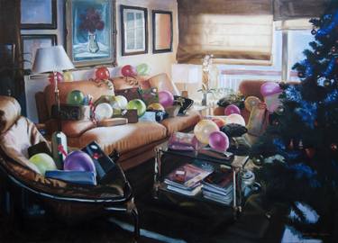 Print of Realism Home Paintings by Núria Farré Abejón