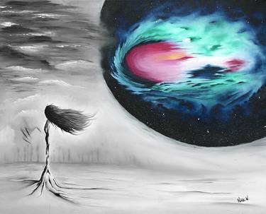 Original Surrealism People Paintings by Nikki Wyrembelski