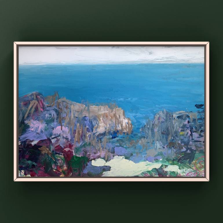 Original Expressionism Landscape Painting by Markus Simon