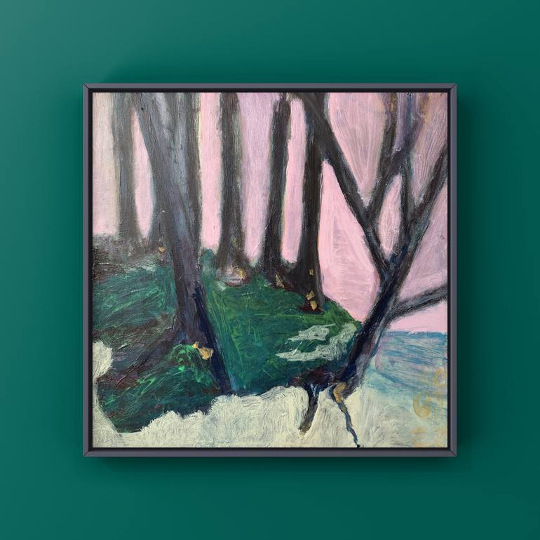 Original Expressionism Landscape Painting by Markus Simon