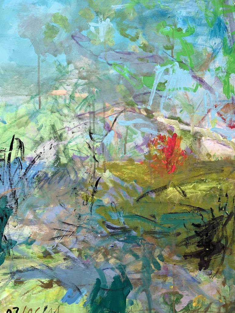 Original Expressionism Landscape Painting by Markus Simon