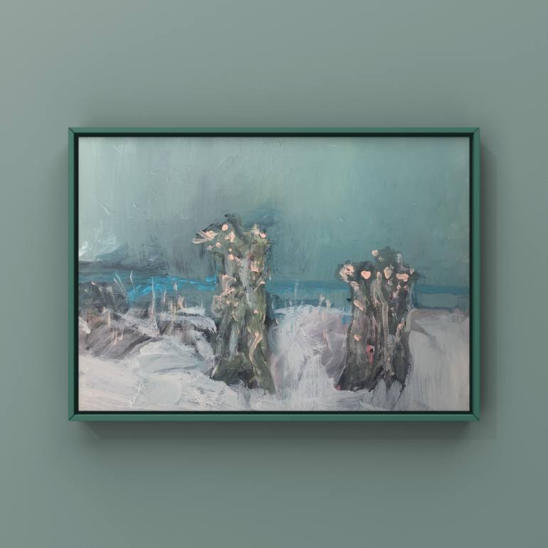 Original Expressionism Landscape Painting by Markus Simon