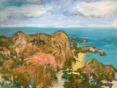 Original Expressionism Landscape Paintings by Markus Simon