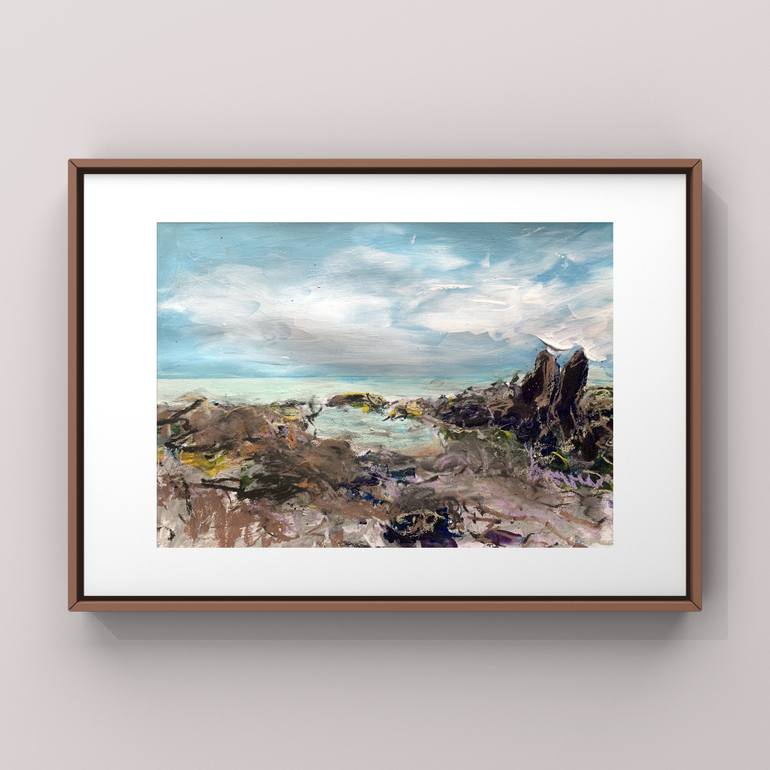 Original Expressionism Landscape Painting by Markus Simon