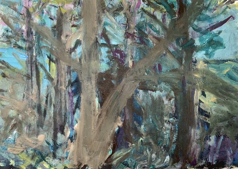 Original Expressionism Landscape Paintings by Markus Simon