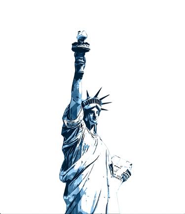 Statue of Liberty digital pop art thumb