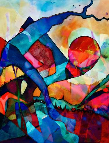 Print of Abstract Digital by Oleg Gant