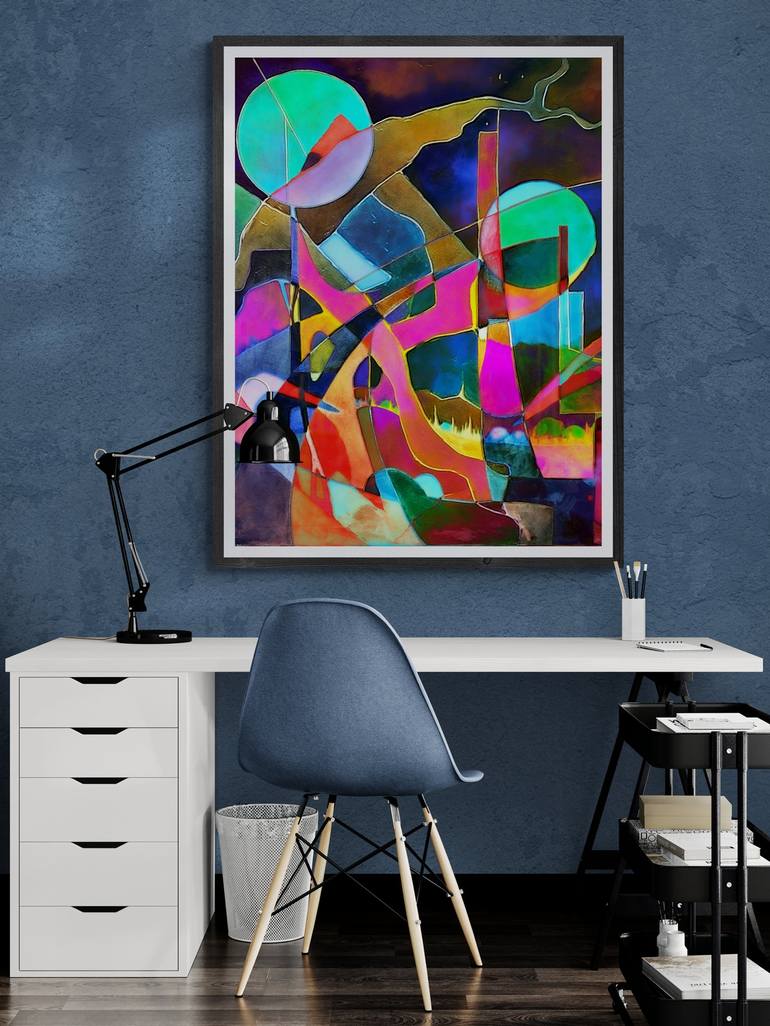 Original Abstract Digital by Oleg Gant