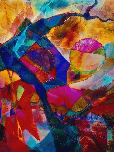 Original Abstract Digital by Oleg Gant