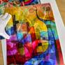 An example, metallic art paper