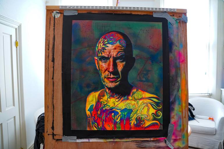 Original Portrait Painting by Gareth Funksavage