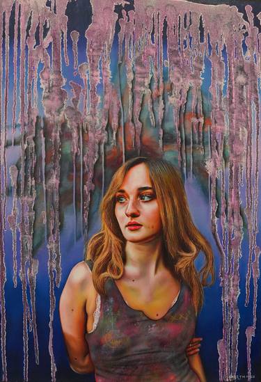 Original Realism Women Painting by Gareth Funksavage