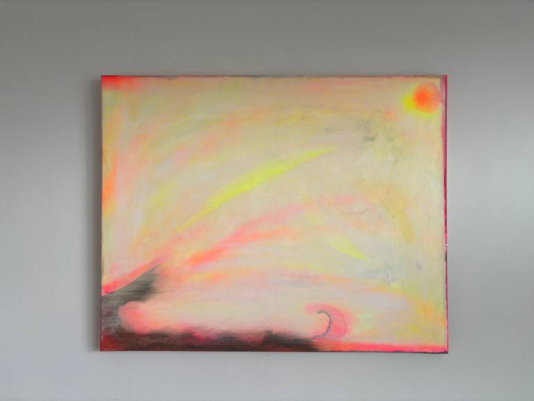 Original Abstract Expressionism Abstract Painting by Vallis Studios