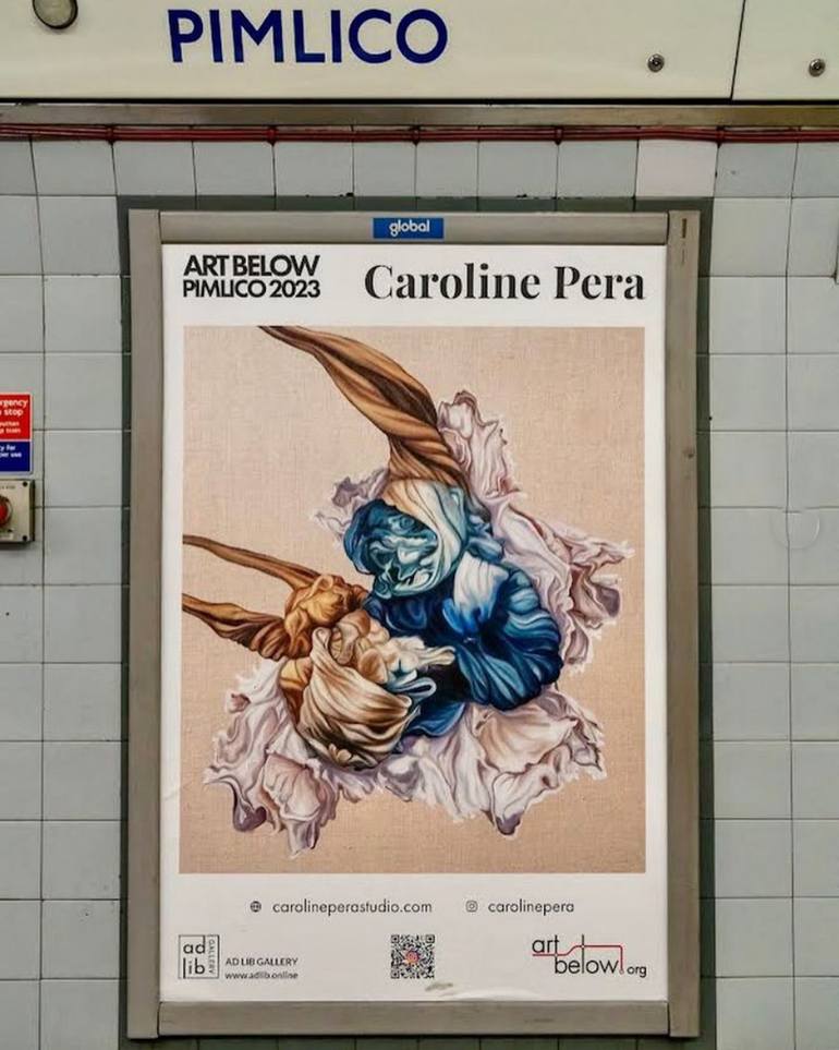 Original Contemporary Abstract Painting by Caroline Pera