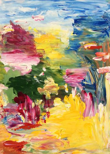 Original Expressionism Abstract Paintings by Umber Panezai