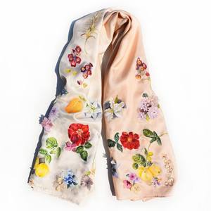 Collection Hand Painted Silk Scarves