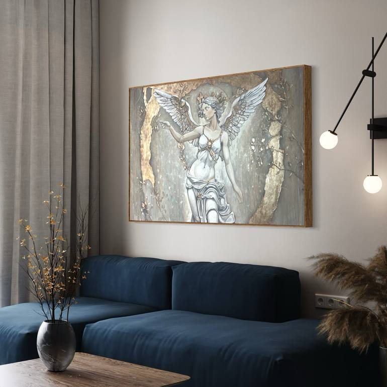 Original Art Deco Women Painting by Irina Bronnikova