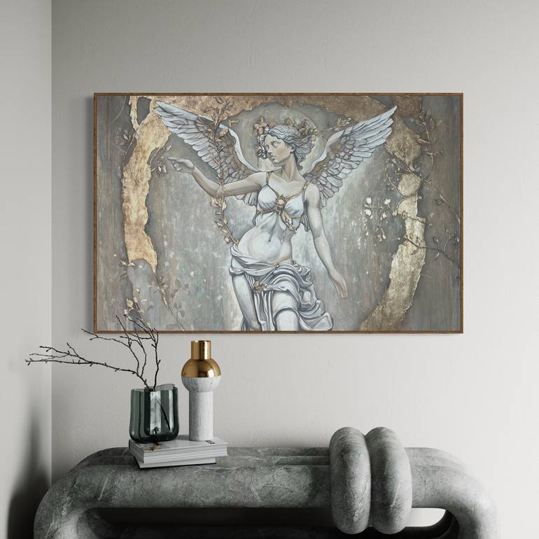 Original Art Deco Women Painting by Irina Bronnikova