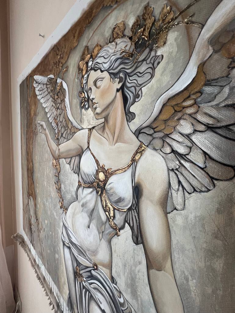 Original Art Deco Women Painting by Irina Bronnikova