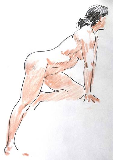 Print of Classicism Body Drawings by Rinat Zaripov