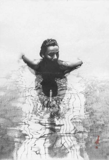 Print of Figurative Water Drawings by Xavi Figueras