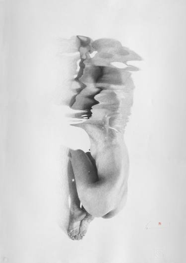 Original Figurative Water Drawings by Xavi Figueras