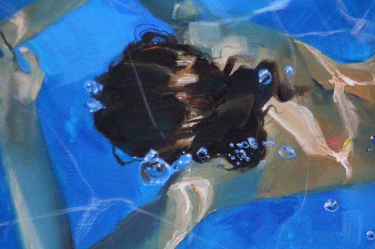 Original Contemporary Water Painting by Xavi Figueras