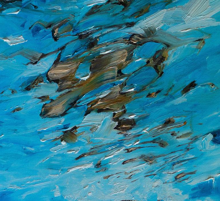 Original Contemporary Water Painting by Xavi Figueras