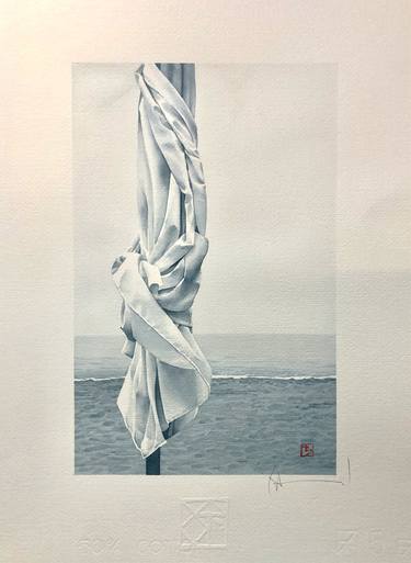 Print of Conceptual Beach Paintings by Xavi Figueras