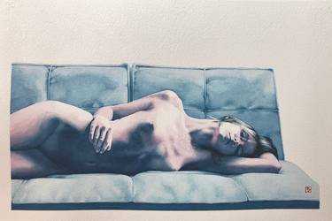 Print of Figurative Nude Paintings by Xavi Figueras