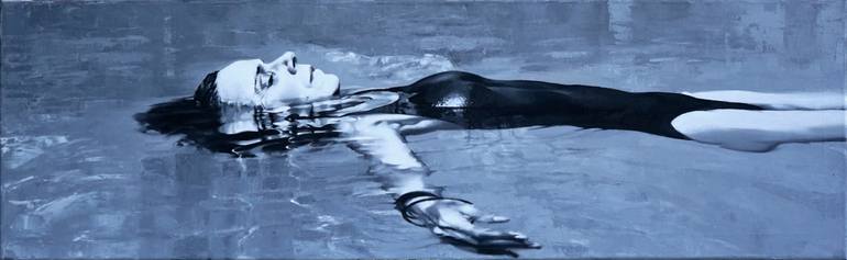 Original Contemporary Water Painting by Xavi Figueras