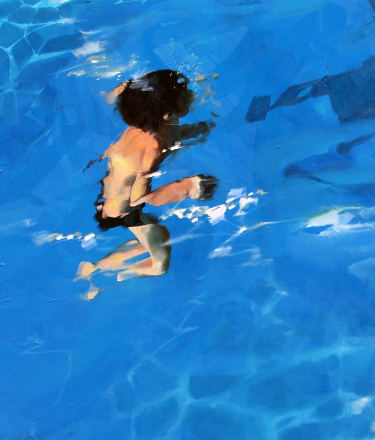 Original Water Painting by Xavi Figueras