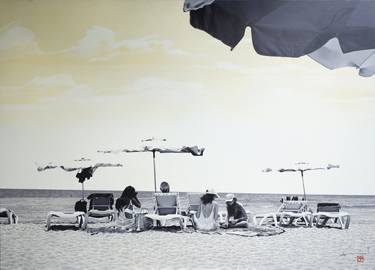 Original Beach Paintings by Xavi Figueras