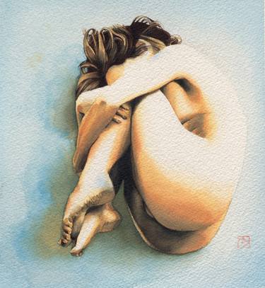 Original Figurative Nude Paintings by Xavi Figueras