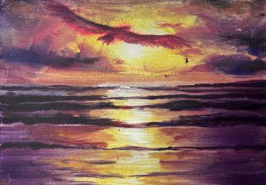 Original Realism Seascape Paintings by Rais Art