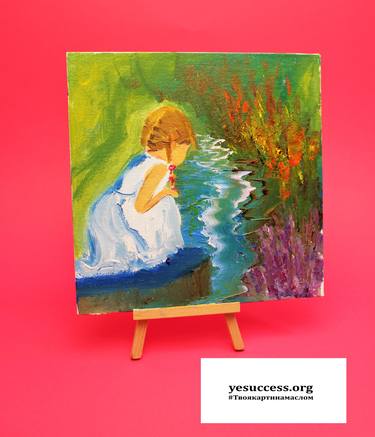 Original Contemporary Children Painting by Yevheniia Success