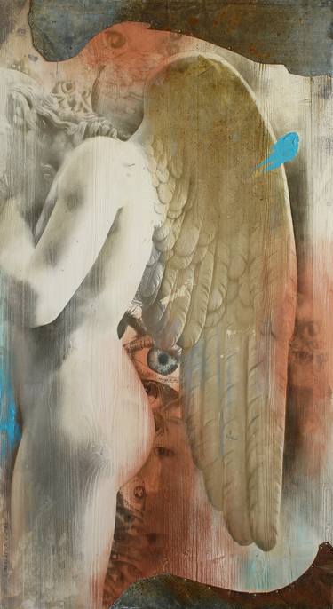 Print of Fine Art Nude Mixed Media by Justinian Mihail Scarlatescu