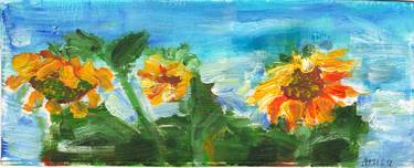 Print of Abstract Expressionism Garden Paintings by Anisa XA