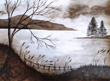 Print of Modern Landscape Paintings by Angelina Chub