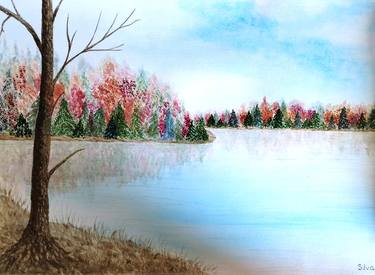 Original Realism Landscape Paintings by Angelina Chub