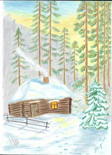 ‘Winter House in the Woods’ thumb