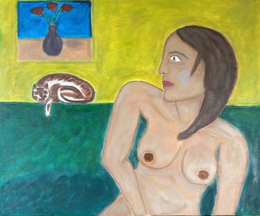 Original Expressionism Nude Paintings by Jovan Kojić