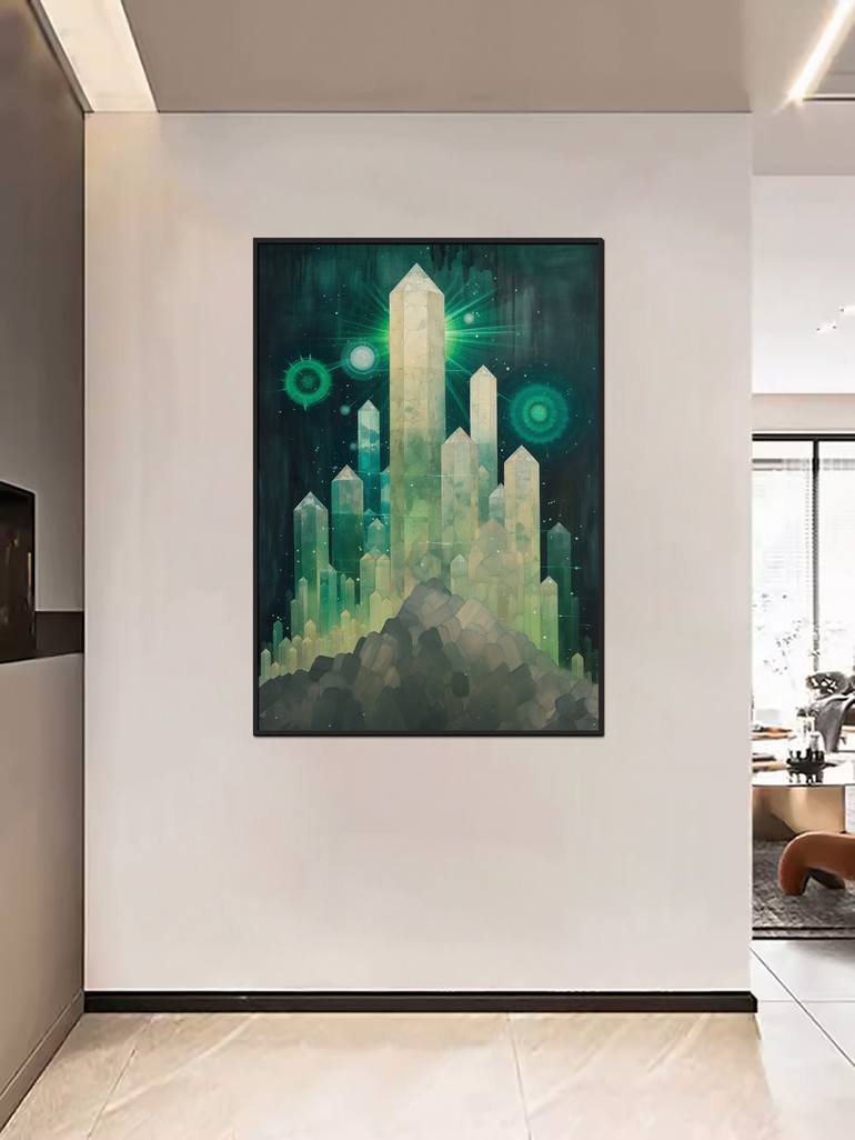 Original Abstract Painting by Shawn Lee