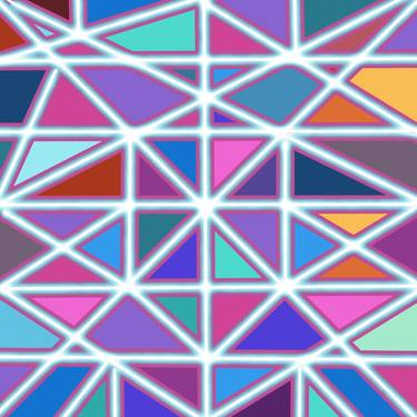 Original Abstract Expressionism Abstract Digital by Catherine Newman