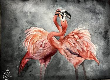 Original Conceptual Animal Paintings by Rashin Sanjari