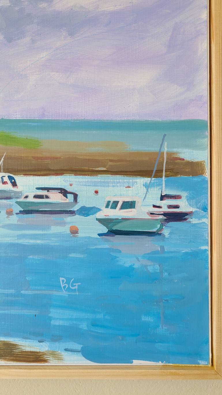 Original Other Boat Painting by Byung Gu Lee