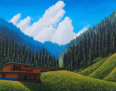 Original Landscape Painting by Umar Hasan